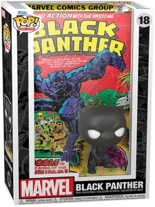POP Comic Cover: Marvel- Black Panther Funko