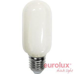 לד גלוב T45 דמוי פחם כיסוי חלבי 8W E27 2700K ניתן לעמעום יורולוקס