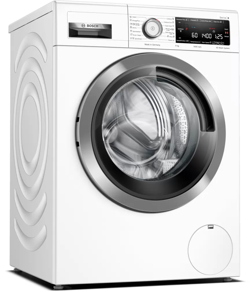 מכונת כביסה פתח חזית 10 ק"ג 1600 סל"ד דגם WAX32M10IL בוש BOSCH