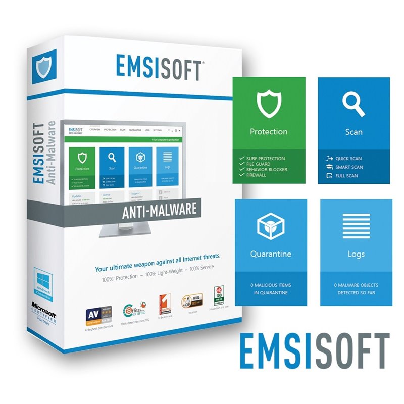 Emsisoft Security לחודש
