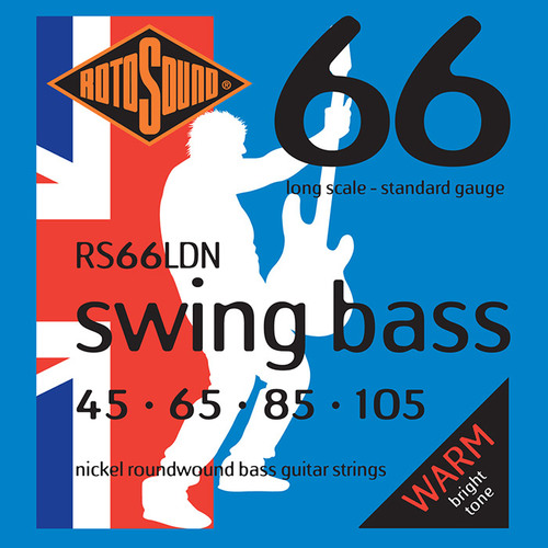 סט מיתרים לבס ניקל ROTOSOUND RS66LDN
