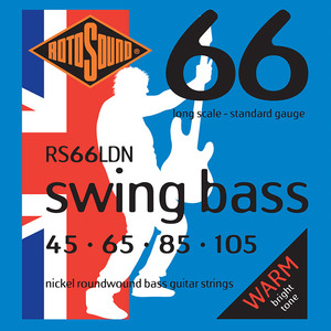 סט מיתרים לבס ניקל ROTOSOUND RS66LDN