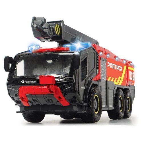 כבאית שלט רחוק שדה תעופה 6X6 משפריצה מים - DICKIE TOYS
