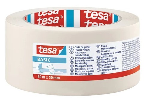 מסקינג טייפ מקצועי TESA (גרמניה) , רוחב 50 מ