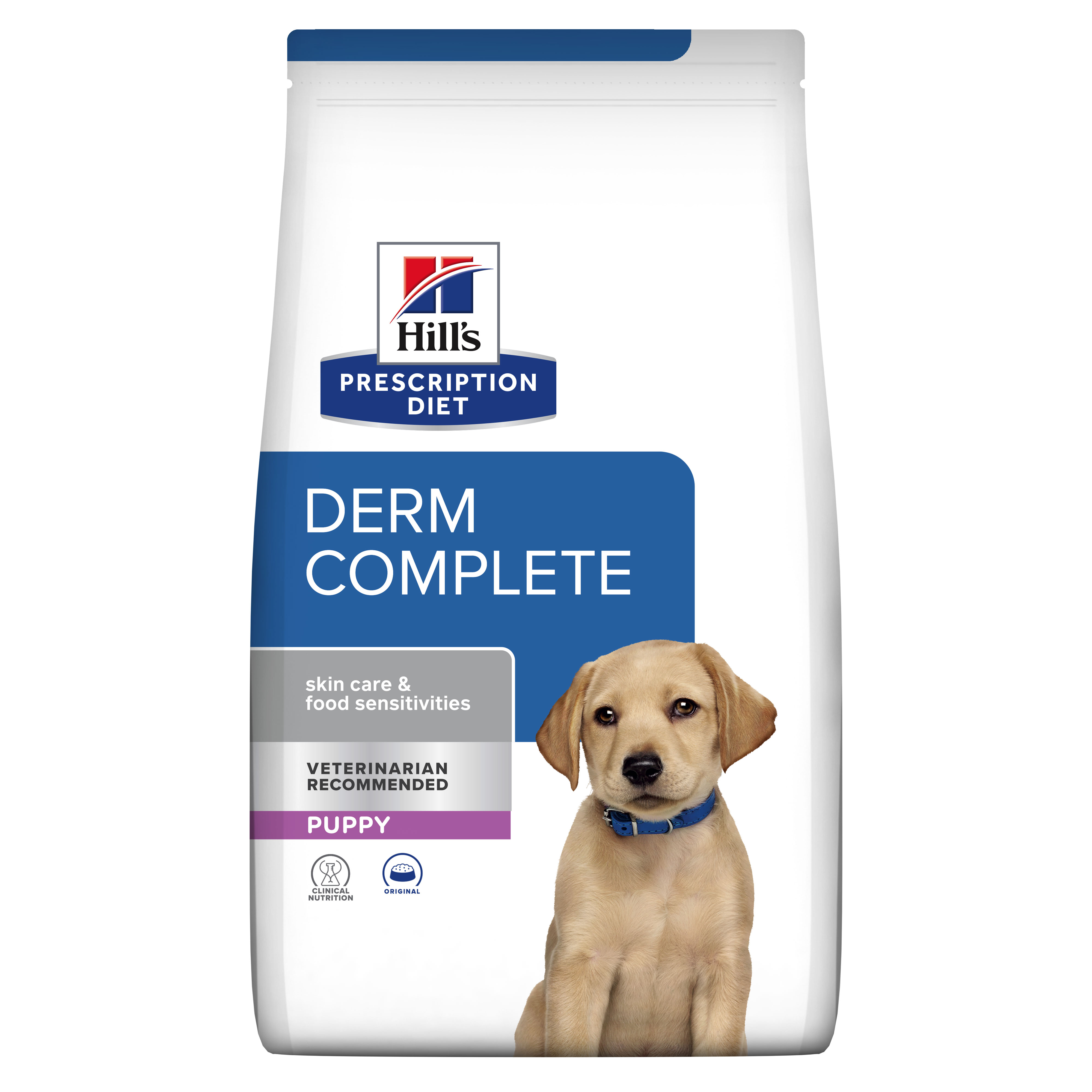 מזון יבש לגורים DERM COMPLETE לכל הגזעים 12 ק"ג