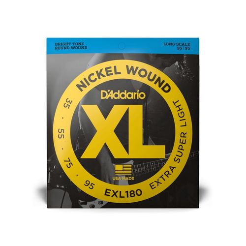 D'Addario EXL180 Extra Super Light Long Scale Bass Strings