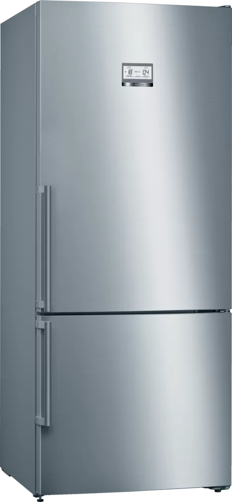 מקרר 2 דלתות NO FROST גימור נירוסטה תוצרת BOSCH דגם KGN76AI31L