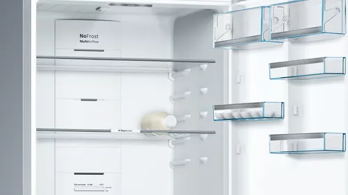 מקרר 2 דלתות NO FROST גימור נירוסטה תוצרת BOSCH דגם KGN76AI31L