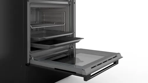 תנור משולב כיריים בוש מדגם Bosch HXR39IH61Y שחור