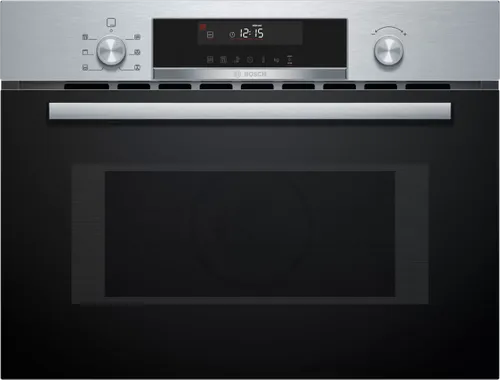 תנור משולב מיקרו בגובה 45 ס”מ, נירוסטה SERIE 6 BOSCH דגם CMA585GS0