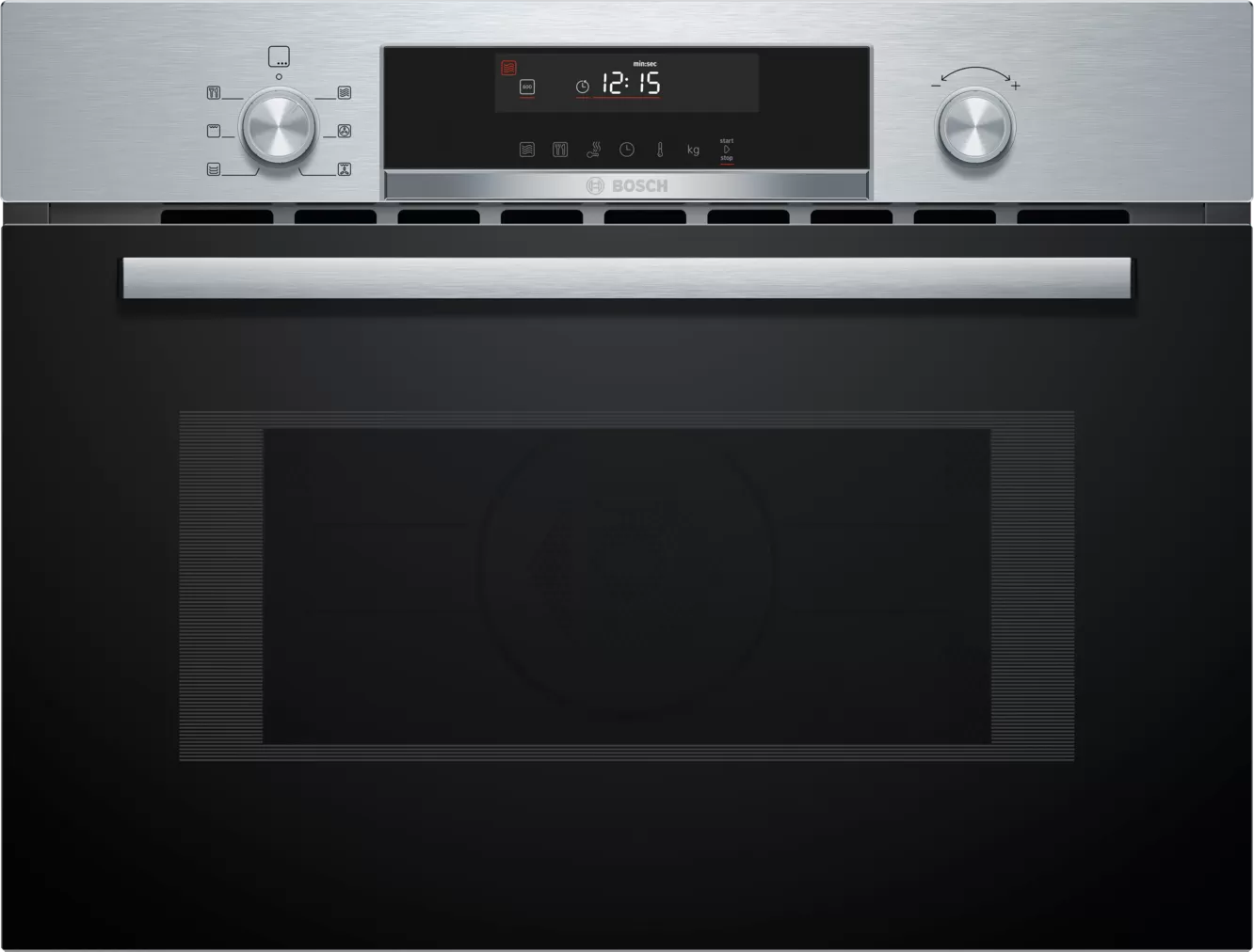 תנור משולב מיקרו בגובה 45 ס”מ, נירוסטה SERIE 6 BOSCH דגם CMA585GS0
