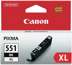 דיו שחור מקורי Canon CLI551BKXL