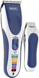 סט מכונת תספורת + מכונה לזקן נטענות חשמליות Wahl Color Pro 9649-916