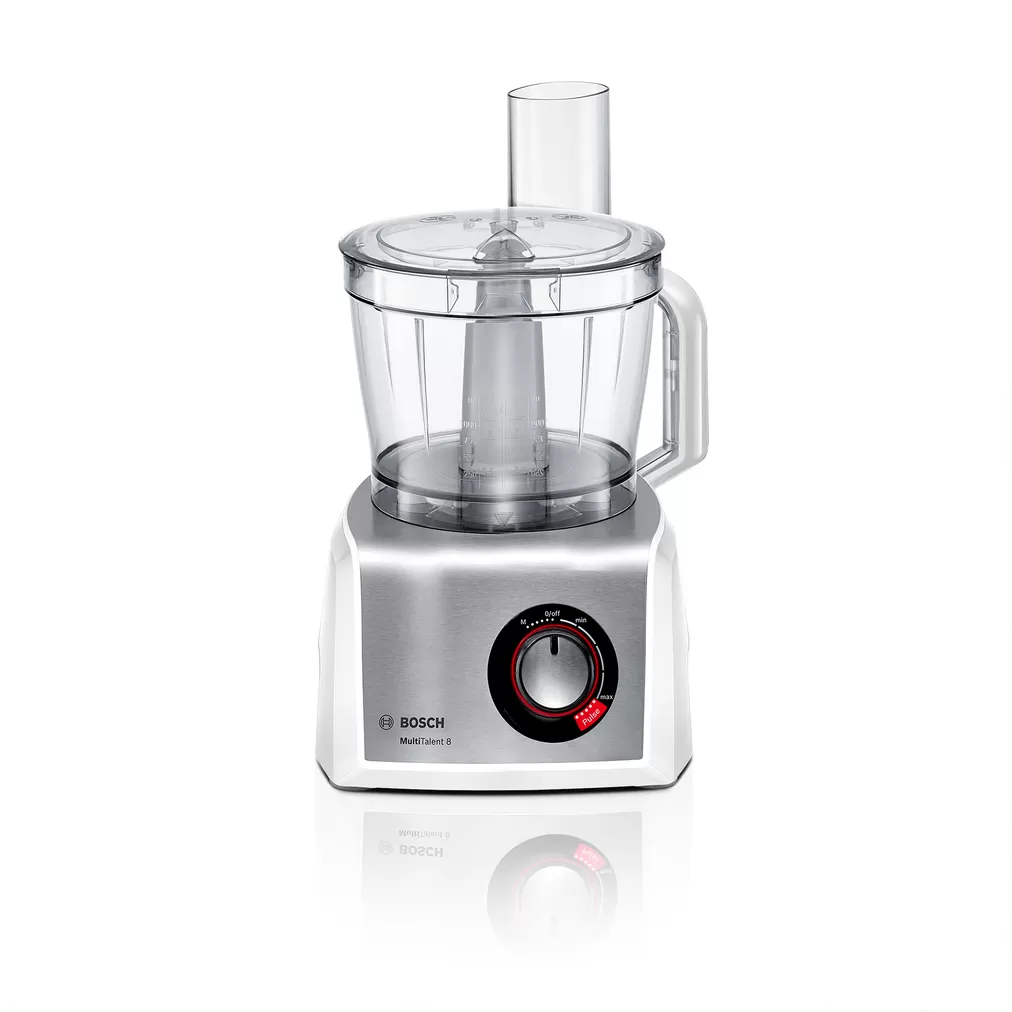מיקסר MultiTalent 8 1250 W , Brushed stainless steel, דגם MC812S820 | לבן