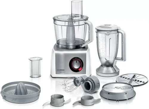 מיקסר MultiTalent 8 1250 W , Brushed stainless steel, דגם MC812S820 | לבן