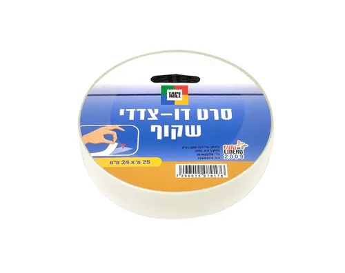 סרט דו-צדדי שקוף רוחב 24 מ