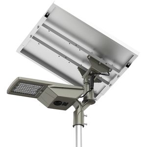 תאורת רחוב סולרי עם גלאי תנועה 65W יורולוקס