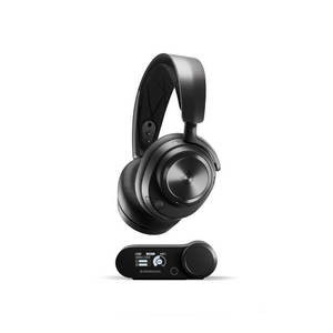 אוזניות גיימינג אלחוטיות דגם ARCTIS NOVA PRO WIRELESS STEELSERIES בצבע שחור