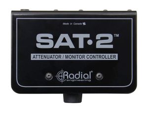 שלט עוצמה מקצועי למוניטורים Radial sat-2