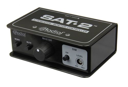 שלט עוצמה מקצועי למוניטורים Radial sat-2