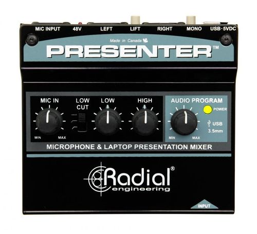 ממשק לנואמים Radial Presenter