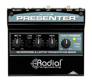 ממשק לנואמים Radial Presenter