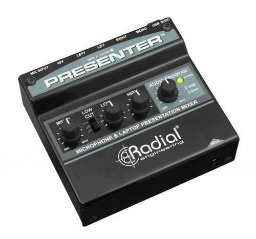 ממשק לנואמים Radial Presenter