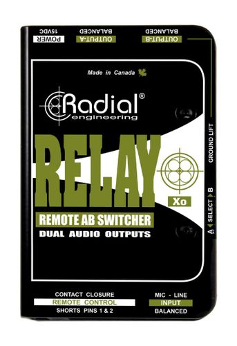 בורר סיגנל לשתי יציאות Radial Relay XO