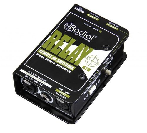 בורר סיגנל לשתי יציאות Radial Relay XO