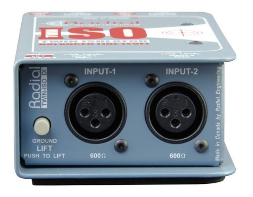 מבודד אות כפול להפחתת רעשים Radial Twin Iso