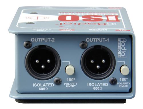 מבודד אות כפול להפחתת רעשים Radial Twin Iso