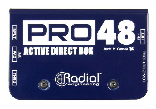 קופסת DI אקטיבי Radial Pro48