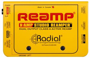 קופסת DI Reampאקטיבית Radial X-Amp