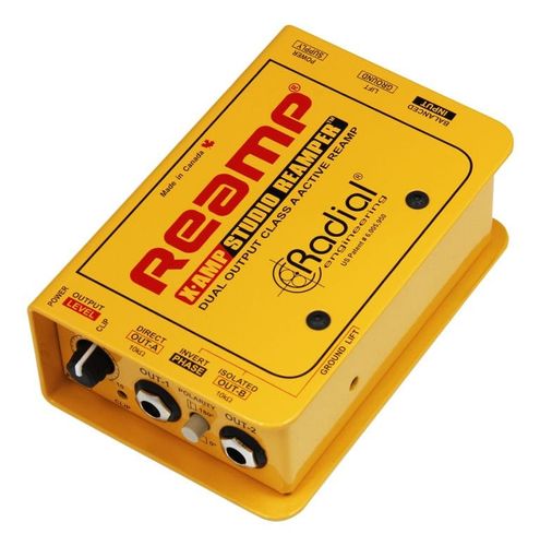 קופסת DI Reampאקטיבית Radial X-Amp