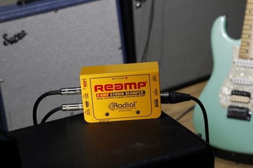 קופסת DI Reampאקטיבית Radial X-Amp