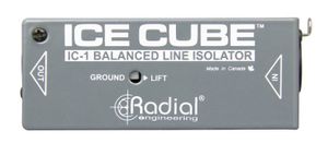 מבודד אות בודד Radial Ice Cube