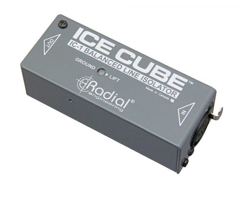 מבודד אות בודד Radial Ice Cube