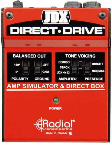 פדל מדמה מגבר Radial JDX Direct Drive