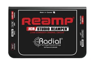 קופסת DI Reamp פאסיבי Radial Reamp JCR
