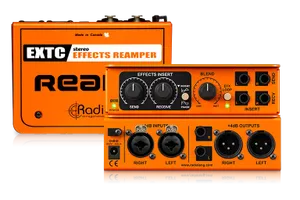 מכשיר אפקטים לפדל גיטרה עם חיבור להקלטה RADIAL EXTC Stereo