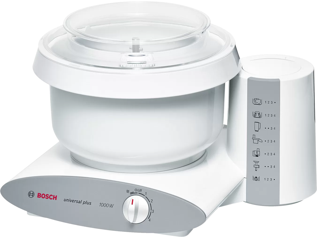 מיקסר MUM6 1000 W, דגם MUM6N20IL | לבן, נירוסטה