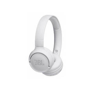 אוזניות חוטיות דגם TUNE 500 JBL בצבע לבן