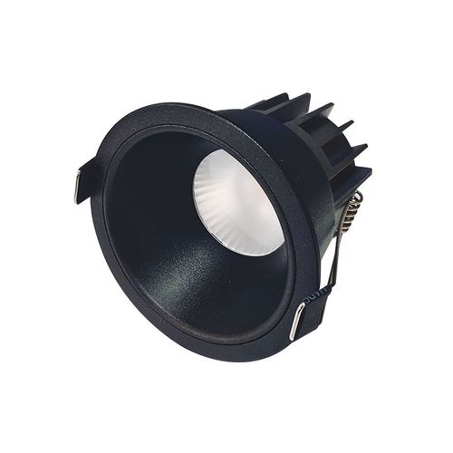 שקוע ניר NIR 12W קדח 75 מ"מ שחור אורבל ORBELL