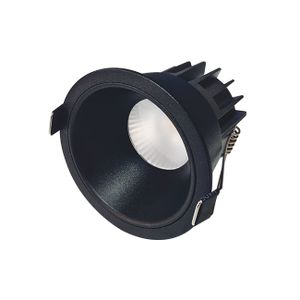 שקוע ניר NIR 12W קדח 75 מ"מ שחור אורבל ORBELL