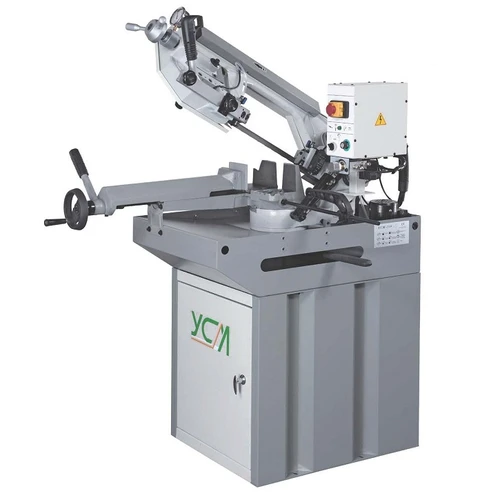 משור סרט לברזל ומתכת YCM210 חצי אוטומטי KARNAF