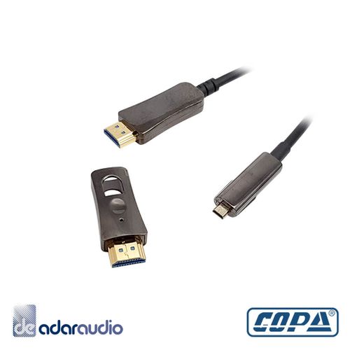 כבל HDMI 2.0 אופטי אקטיבי באורך 25 מטר Copa AM-DF