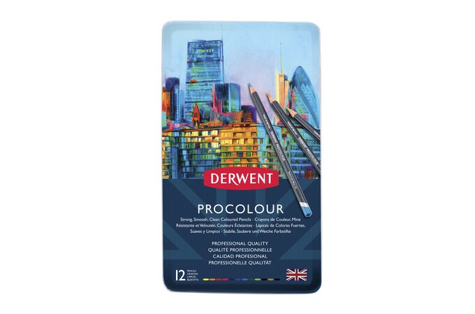 סט 12 עפרונות צבעוניים PROCOLOUR