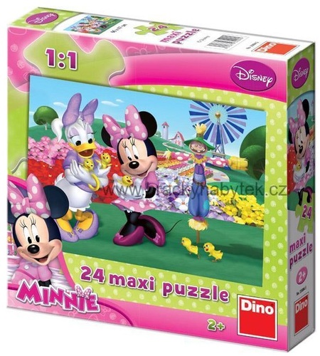 פאזל רצפה 24 חלקים - מיני מאוס