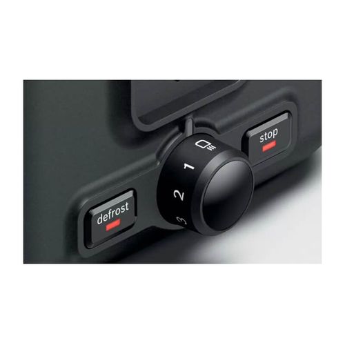 מצנם 2 פרוסות דגם TAT3P423 BOSCH בצבע שחור