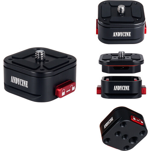 ANDYCINE Quick Release Plate with Arca-Type Base